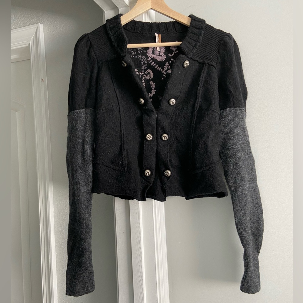 FP wool embroidered sweater